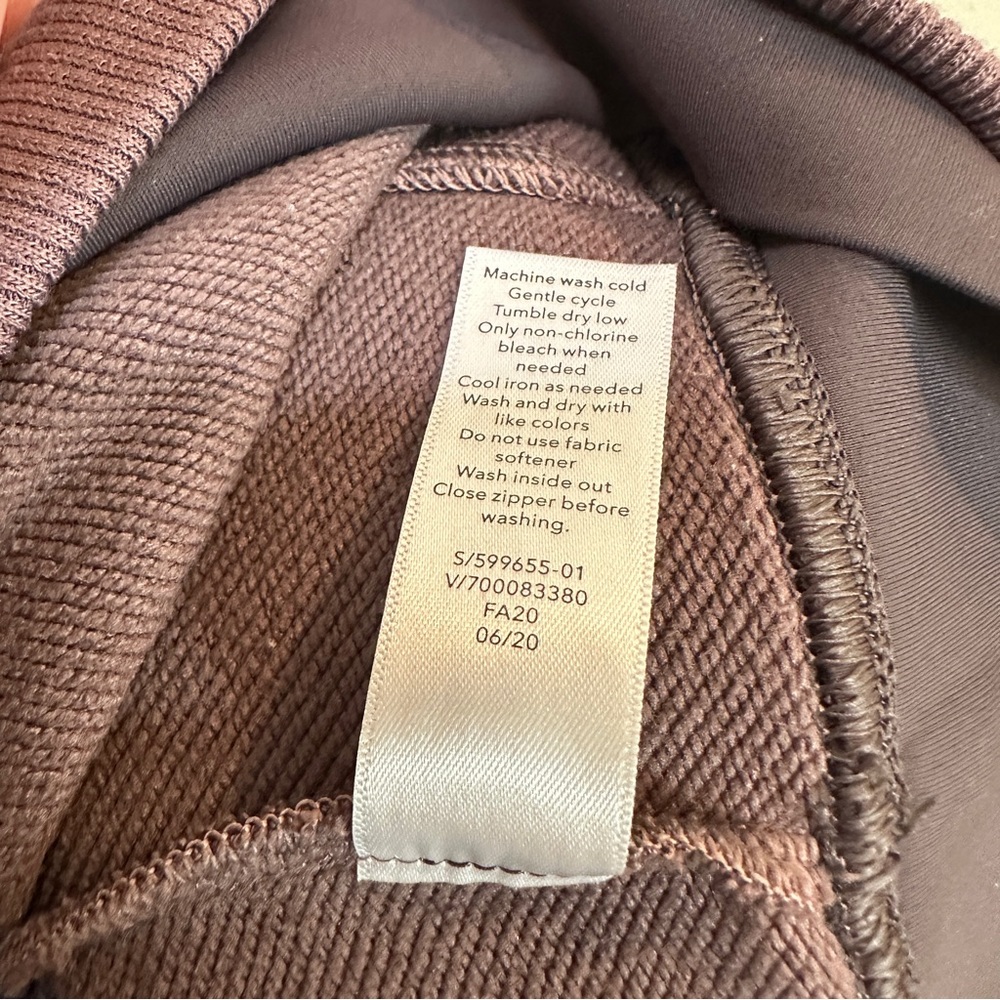ATHLETA Recover Hoodie Mauve Purple Sweatshirt Women's Sz Small NWOT - Picture 8 of 8